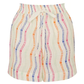 Accessorize London Women's Multi Stripe Shorts Small