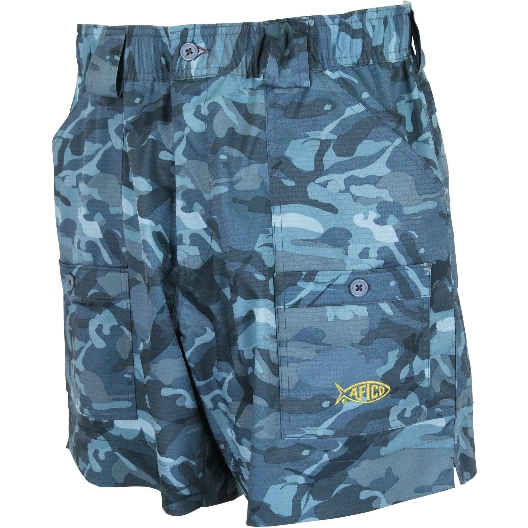 Aftco Men's Camo Fishing Shorts