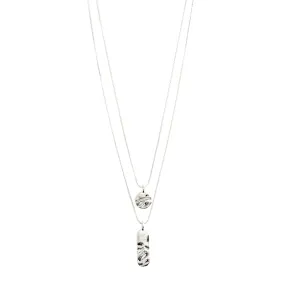 Blink Silver Plated 2-in-1 Necklace