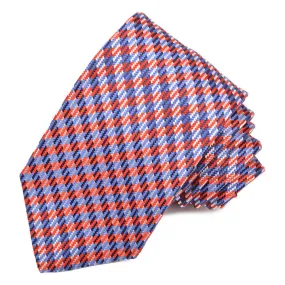 Christian Paul by Sidonio's Silk Woven Jacquard Houndstooth Gingham Neck Tie G34532