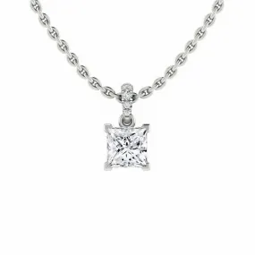 Cora - 18ct White Gold - Princess