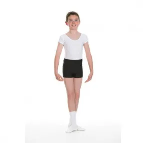 First Position cap sleeve matt lycra leotard