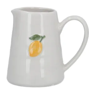 Lemon Stoneware Mini Jug