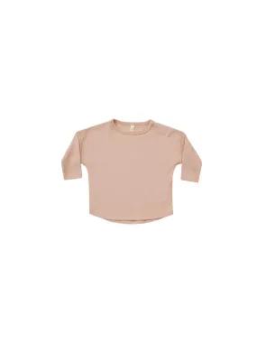 Quincy Mae - Blush Long Sleeve Tee