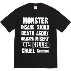 Supreme Monster Tee (Black)